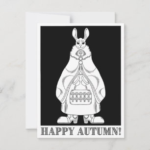 Happy Rabbit Postkarte