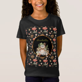 Happy Raccoon Anpassen von Text und Farbe T-Shirt