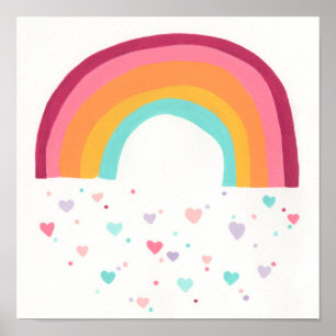 Happy Rainbow Magie Poster
