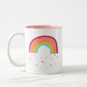 Happy Rainbow Magie Zweifarbige Tasse