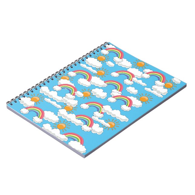 Happy Rainbow Notizblock (Linke Seite)