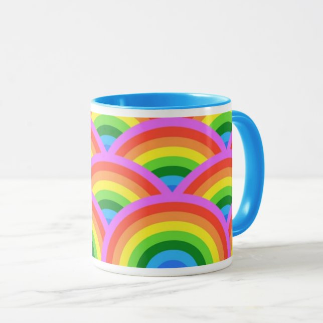 Happy Rainbow Tasse (VorderseiteRechts)