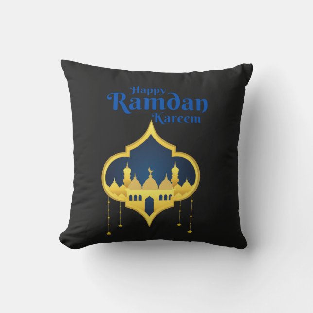 Happy Ramadan Kareem 2022 Kissen (Vorderseite)