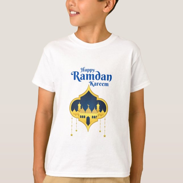 Happy Ramadan Kareem 2022 T-Shirt (Vorderseite)