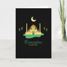 Happy Ramadan Kareem And Eid Mubarak 2026 Karte
