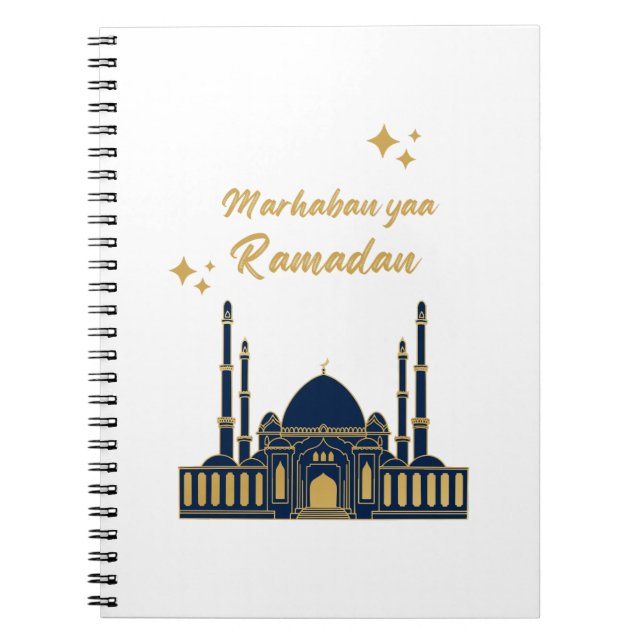 Happy Ramadan Kareem - Eid Mubarak Quotes Notizblock (Vorderseite)