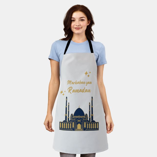 Happy Ramadan Kareem - Eid Mubarak Quotes Schürze (Getragen)