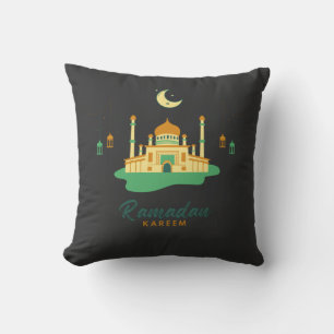 Happy Ramadan Kareem und Eid Mubarak 2022 Kissen
