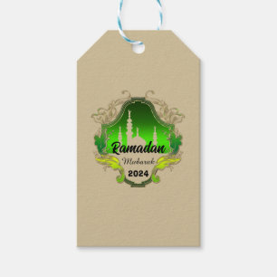 Happy Ramadan Mubarak Kareem personalisiert 2024 Geschenkanhänger