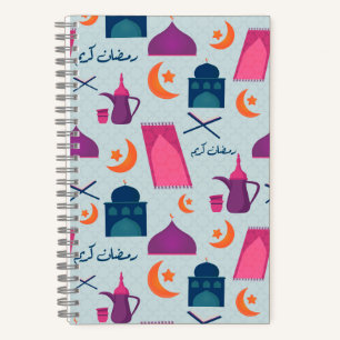 Happy Ramadan Pattern Notizbuch