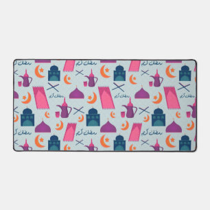 Happy Ramadan Pattern Schreibtischunterlage