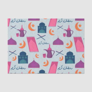 Happy Ramadan Pattern Seidenpapier