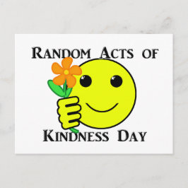 Happy Random Acts of Kindness Day Postkarte