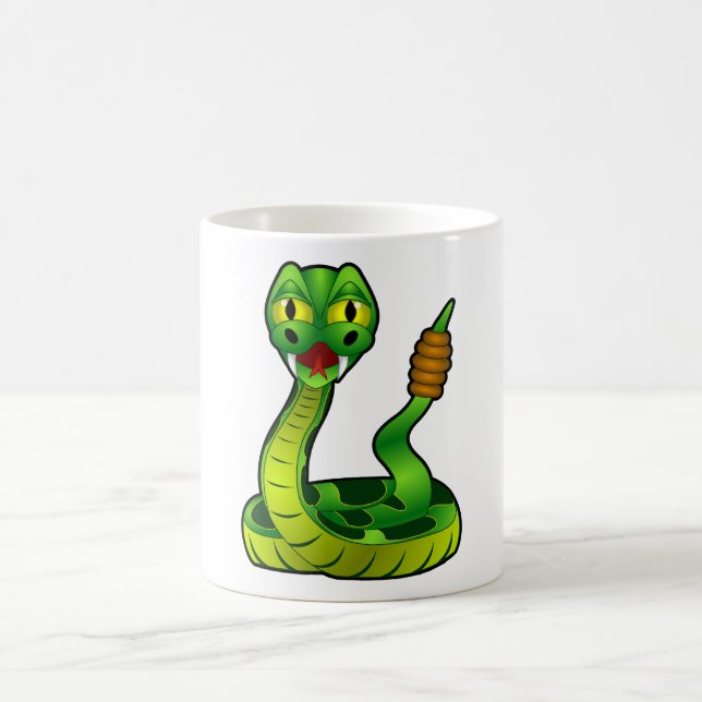 Happy Rattlesnake Kaffeetasse (Mittel)