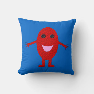 Happy Red Grape Pillow Kissen