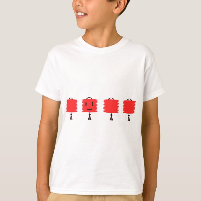 Happy Red Lanterns T-Shirt (Vorderseite)