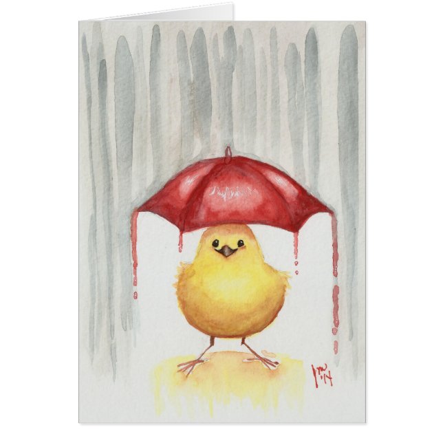 Happy Red Umbrella (Vorne)