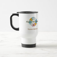 Happy-Rente-Geschenk Zwei-Tone-Kaffee-Tasse