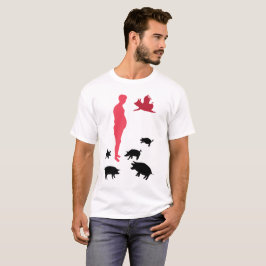 Happy Repas Hommes T-Shirt basique, Blanc