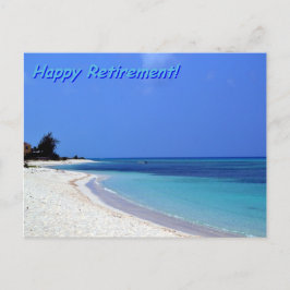 Happy Retirement - Blue Ocean Postkarte