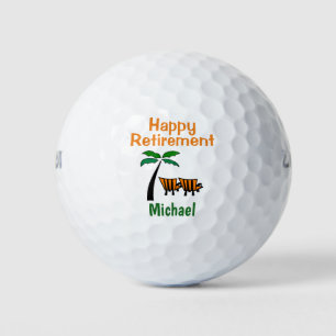 Happy Retirement Herzlichen Glückwunsch Beach Rela Golfball