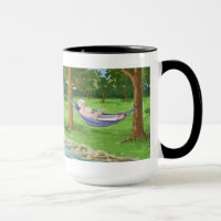 Happy Retirement Personalize (Lady in Hammock)