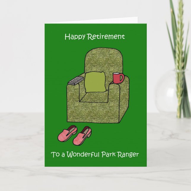 Happy Retirement to Wonderful Park Ranger Karte (Vorderseite)