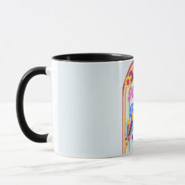 Happy Retro Vater Tasse