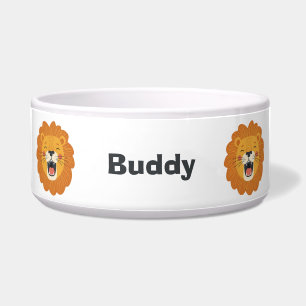 Happy Roaring Lion Face - Niedliches Jungle Animal Napf