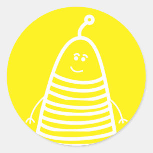 Happy Robot, autocollant d'émotion !