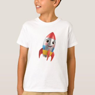 Happy Rocket 3D T-Shirt