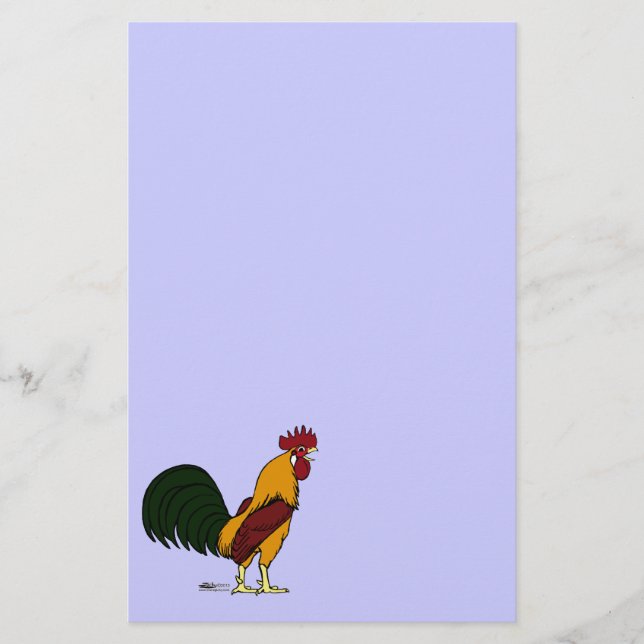 Happy Rooster Briefpapier (Vorderseite)