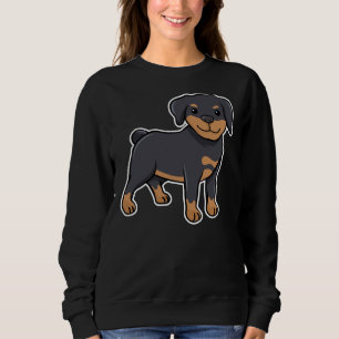 Happy Rottweiler 34 Sweatshirt