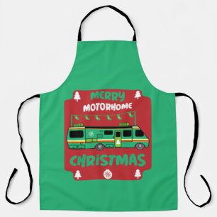 Happy RV Motorhom Xmas Schürze