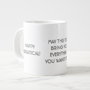 Happy Sabbatical Wish, Jumbo University Tasse
