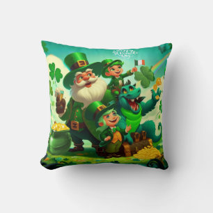 Happy Saint Patrick's Day bunt Kissen