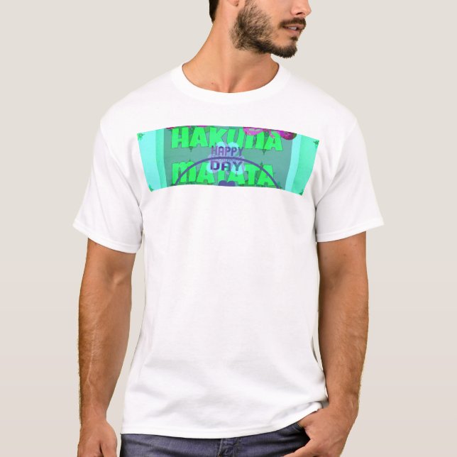 Happy Saint Patrick's Day Hakuna Matata Kunstdruck T-Shirt (Vorderseite)
