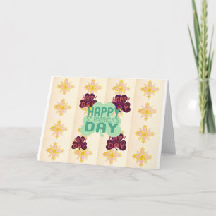 Happy Saint Patrick's Day Lovely Art Print Karte