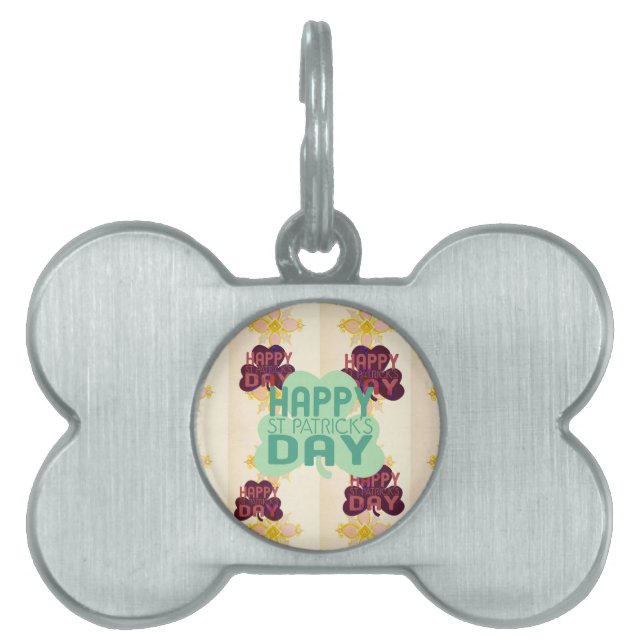 Happy Saint Patrick's Day Lovely Art Print Tiermarke (Vorderseite)