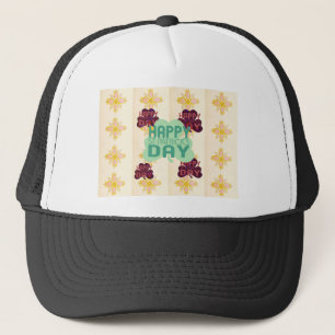 Happy Saint Patrick's Day Lovely Art Print Truckerkappe