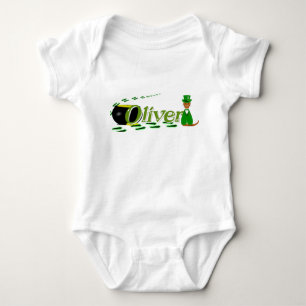 Happy Saint Patrick's Day Oliver Baby Strampler