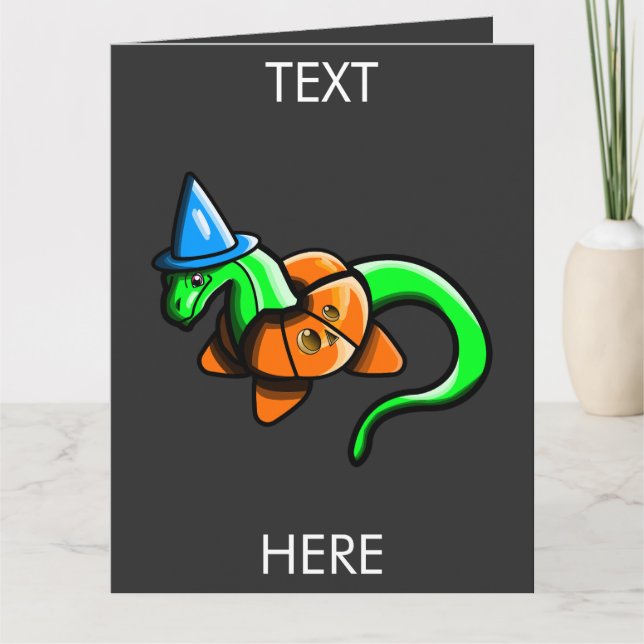 Happy Samhain! Dankeskarte (Vorderseite)