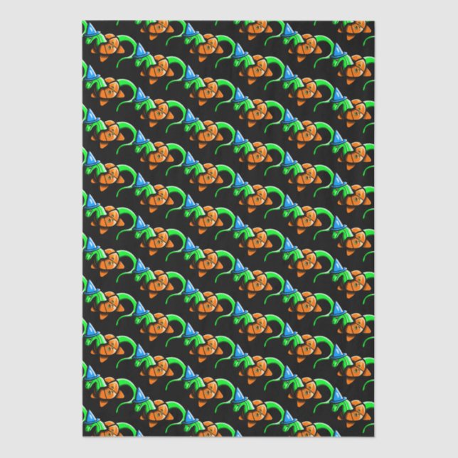 Happy Samhain! Seidenpapier (Vorderseite)