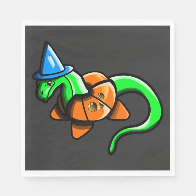 Happy Samhain! Serviette (Vorderseite)