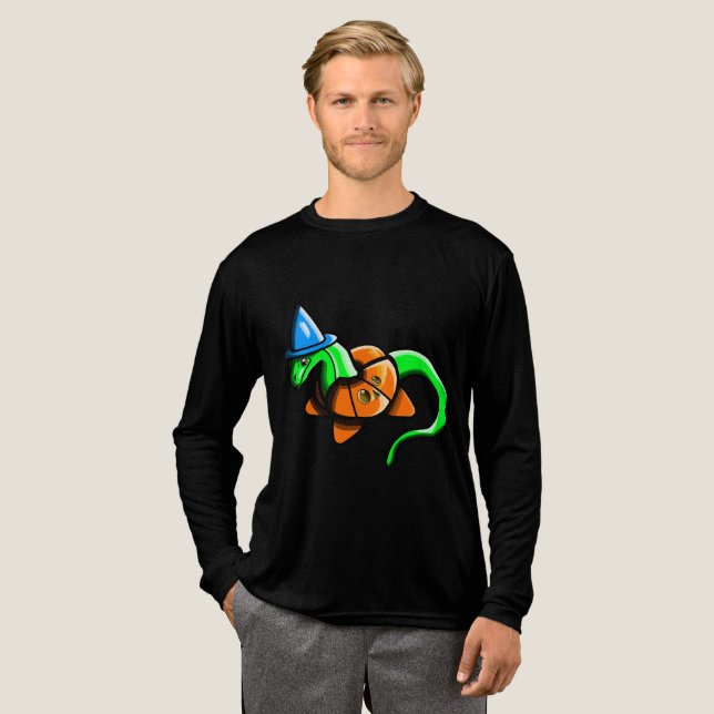 Happy Samhain! Tri-Blend Shirt (Volle Vorderseite)