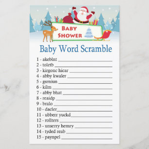 Happy Santa Baby Wortspiel