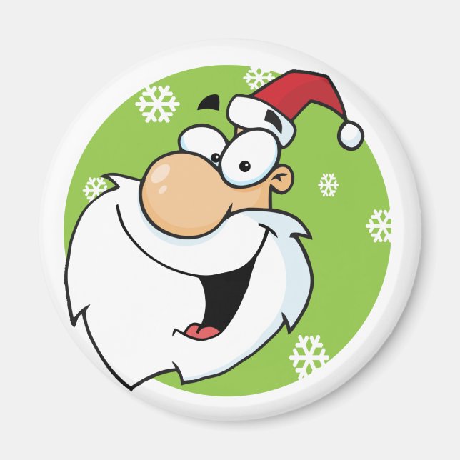 Happy Santa Clause T-Shirts and Ohrs Magnet (Vorne)