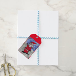 Happy Santa Geschenkanhänger