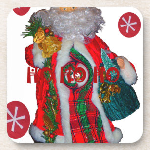 Happy Santa Hohabo Grußgrafik desi Getränkeuntersetzer
