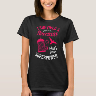 Happy Scheidung Party überlebte ich einen Narzissm T-Shirt